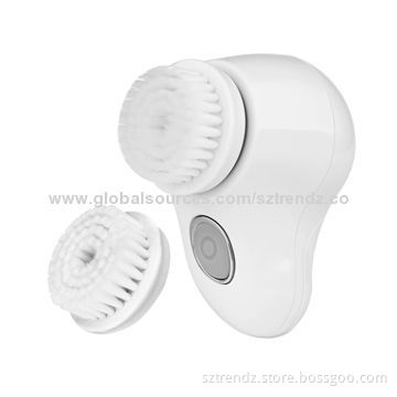 Waterproof rotating facial brush, deep cleaning facial, two speed, two brush heads
